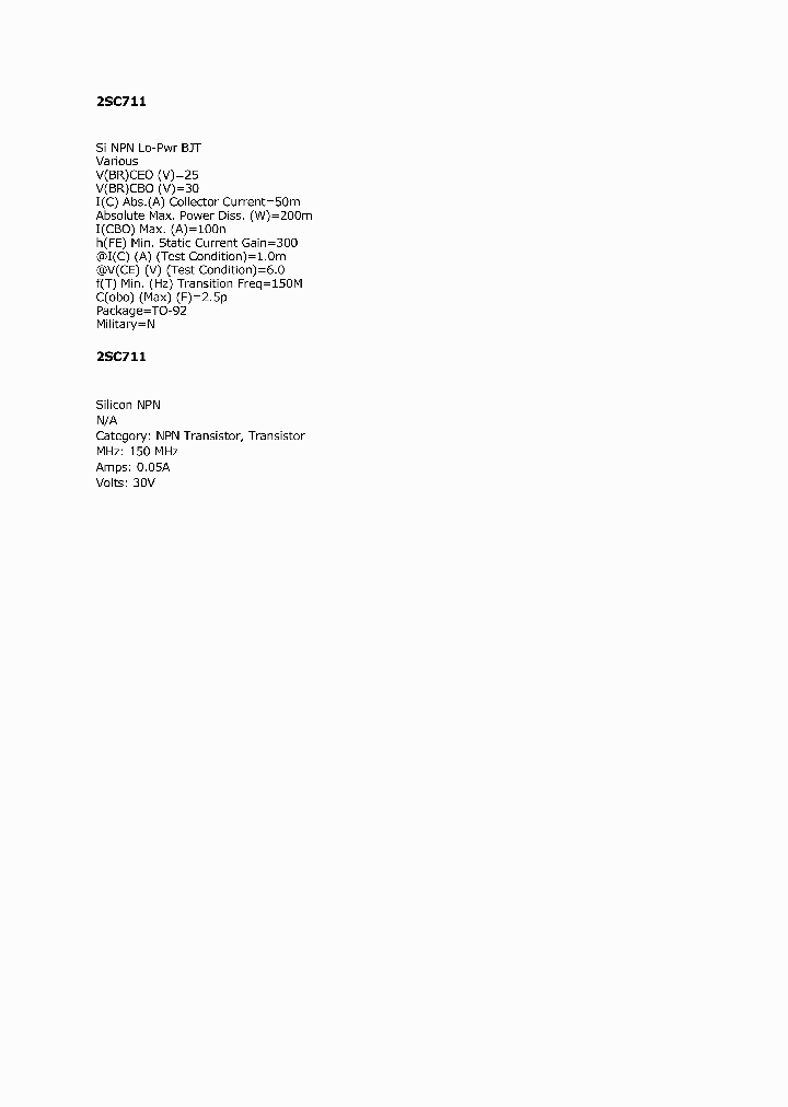 2SC711_4562940.PDF Datasheet