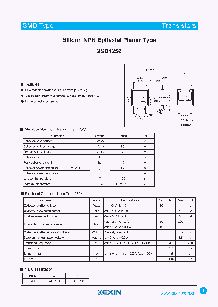 2SD1256_4328154.PDF Datasheet