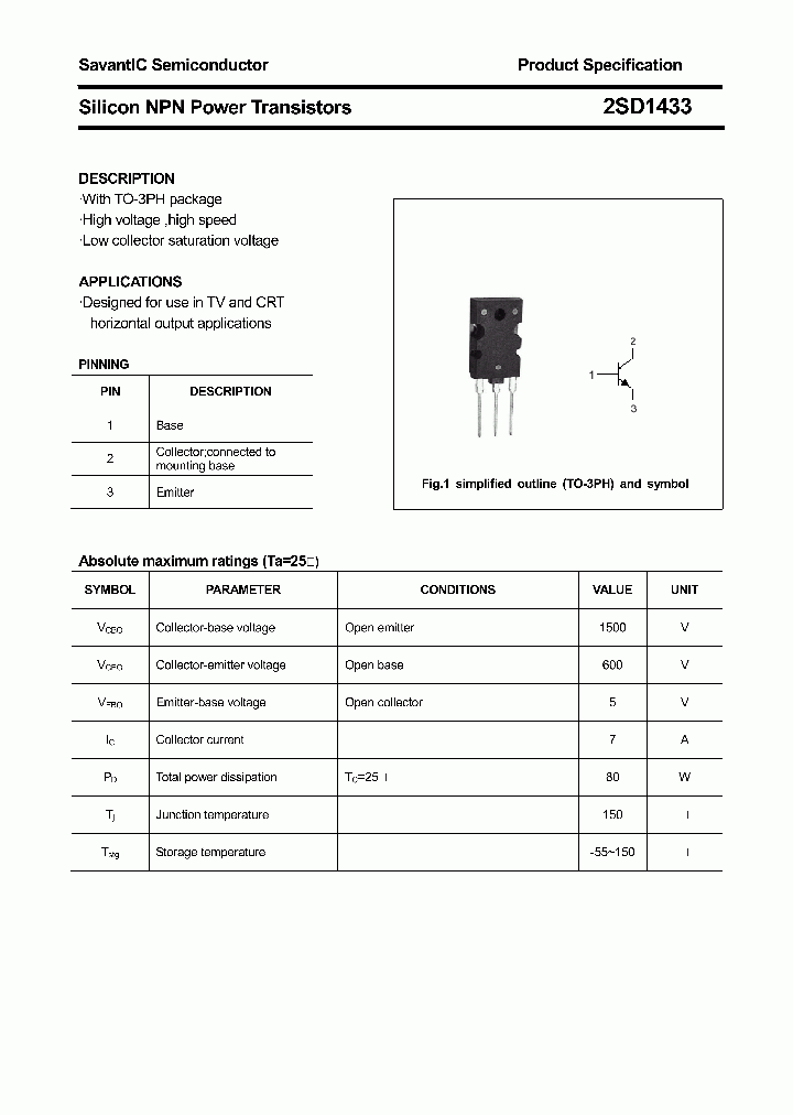 2SD1433_4817477.PDF Datasheet