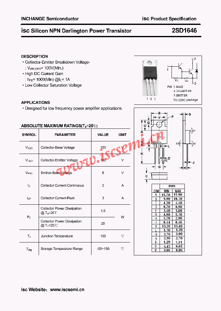 2SD1646_4631845.PDF Datasheet