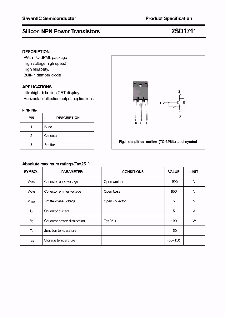 2SD1711_4391799.PDF Datasheet