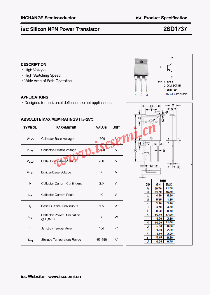 2SD1737_4615461.PDF Datasheet