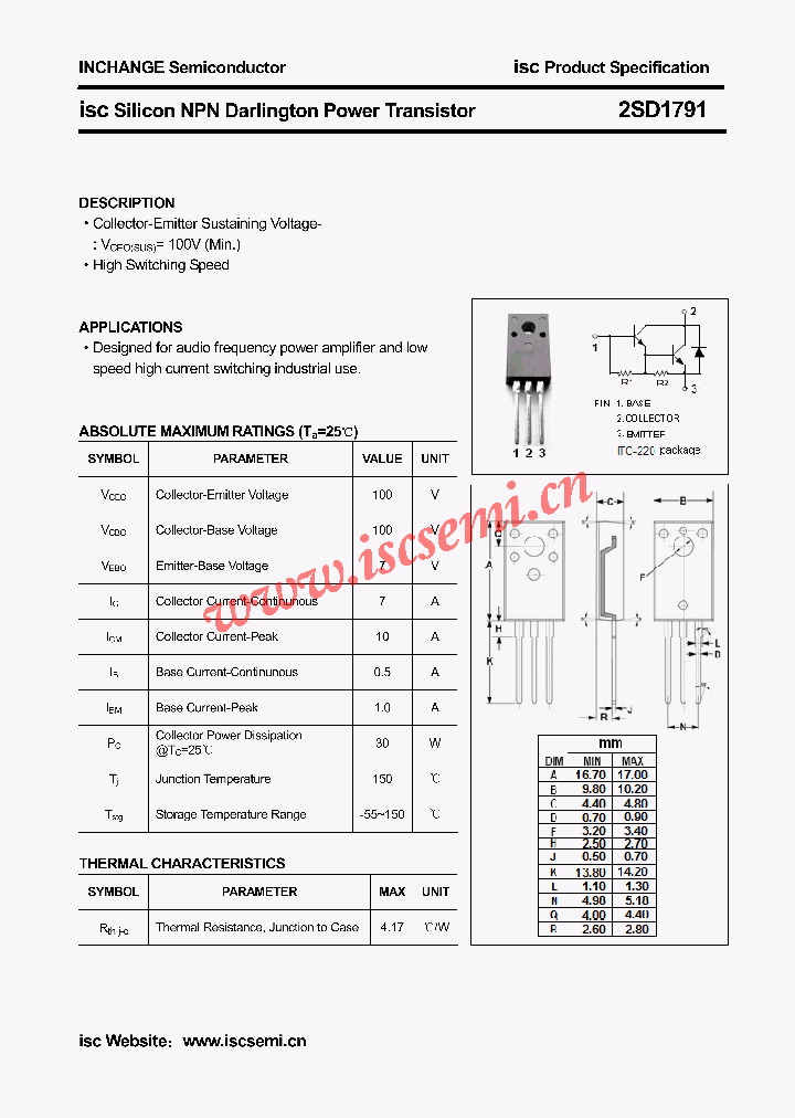 2SD1791_4722415.PDF Datasheet