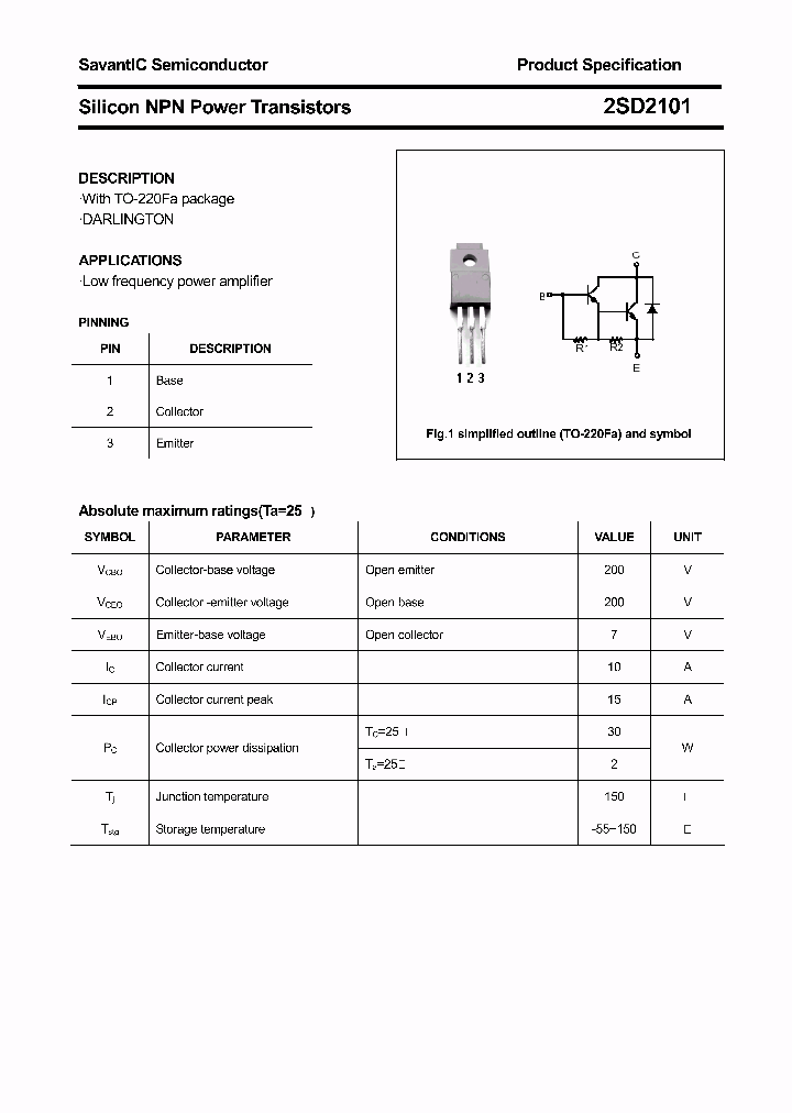 2SD2101_4617933.PDF Datasheet