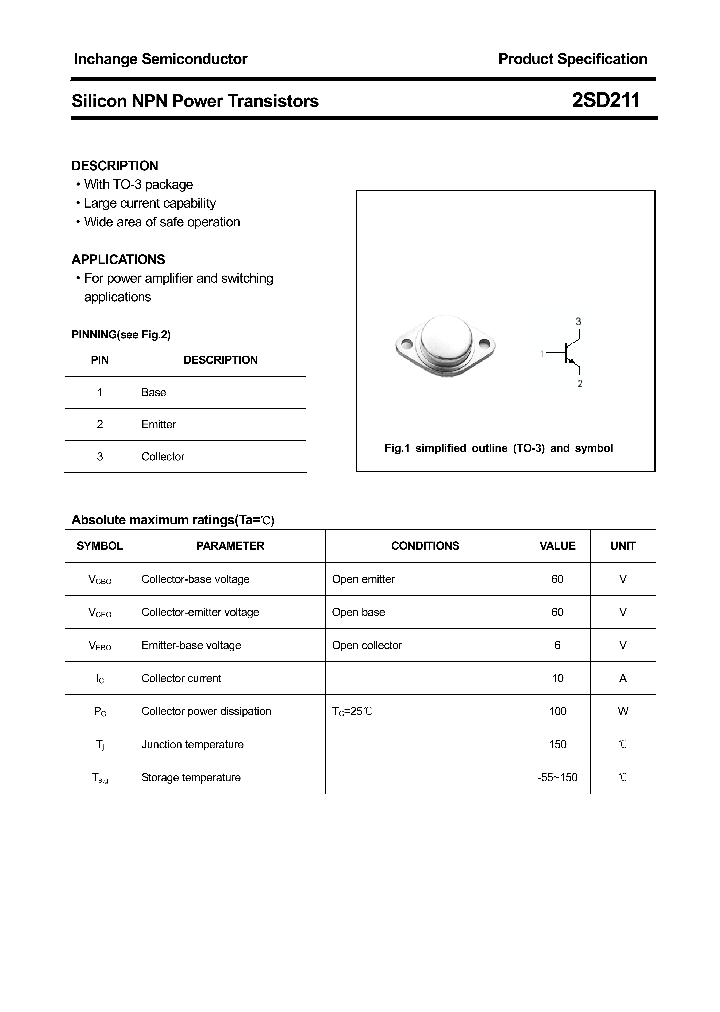 2SD211_4389897.PDF Datasheet