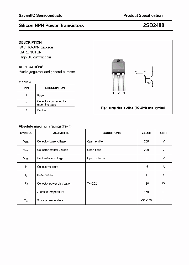 2SD2488_4397396.PDF Datasheet