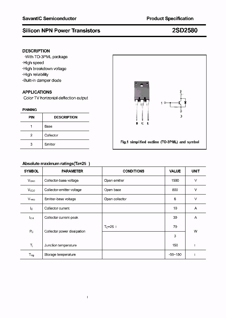 2SD2580_4382717.PDF Datasheet