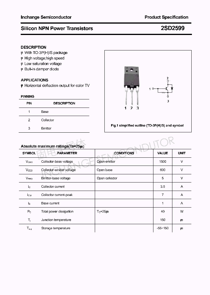 2SD2599_4371845.PDF Datasheet