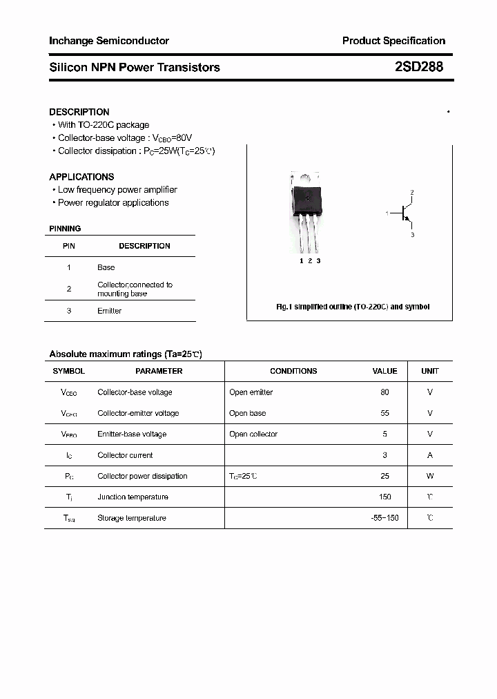 2SD288_4354391.PDF Datasheet