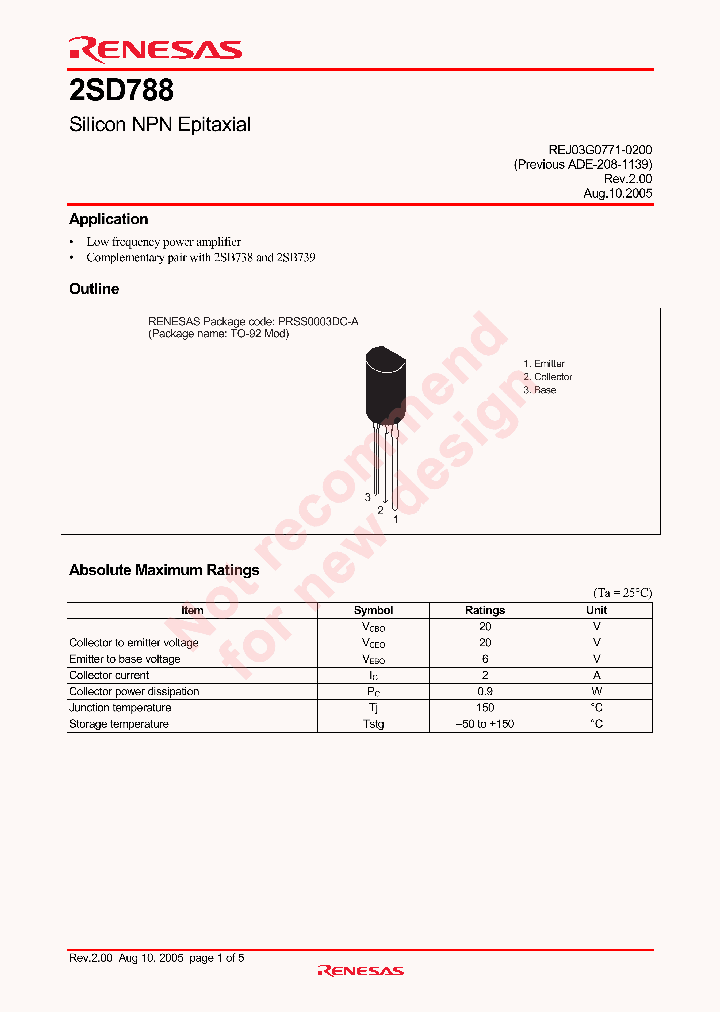 2SD788CTZ-E_4249917.PDF Datasheet