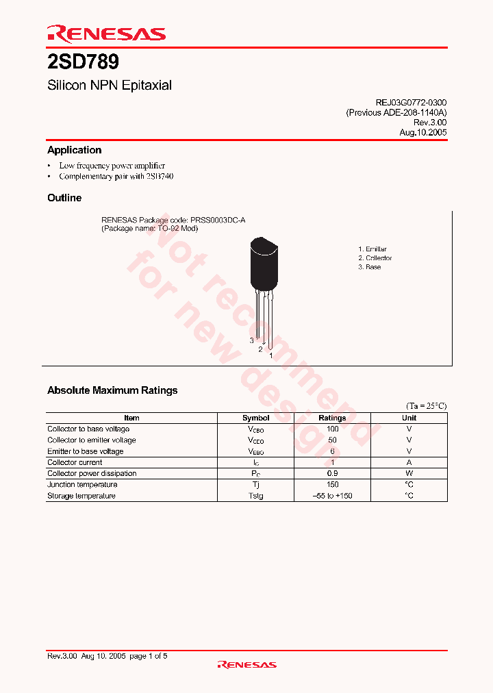 2SD789CTZ-E_4249918.PDF Datasheet