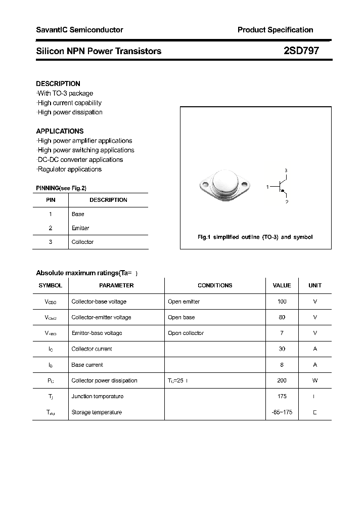 2SD797_4442597.PDF Datasheet