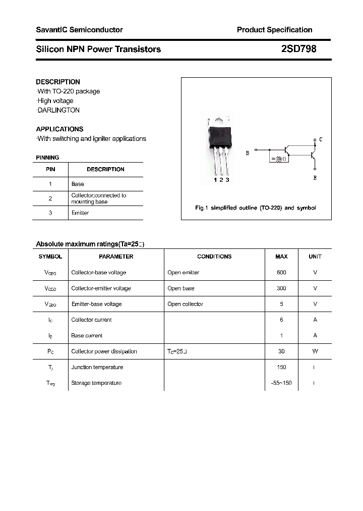 2SD798_4442598.PDF Datasheet