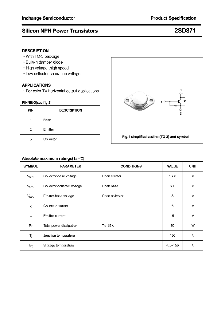 2SD871_4368072.PDF Datasheet