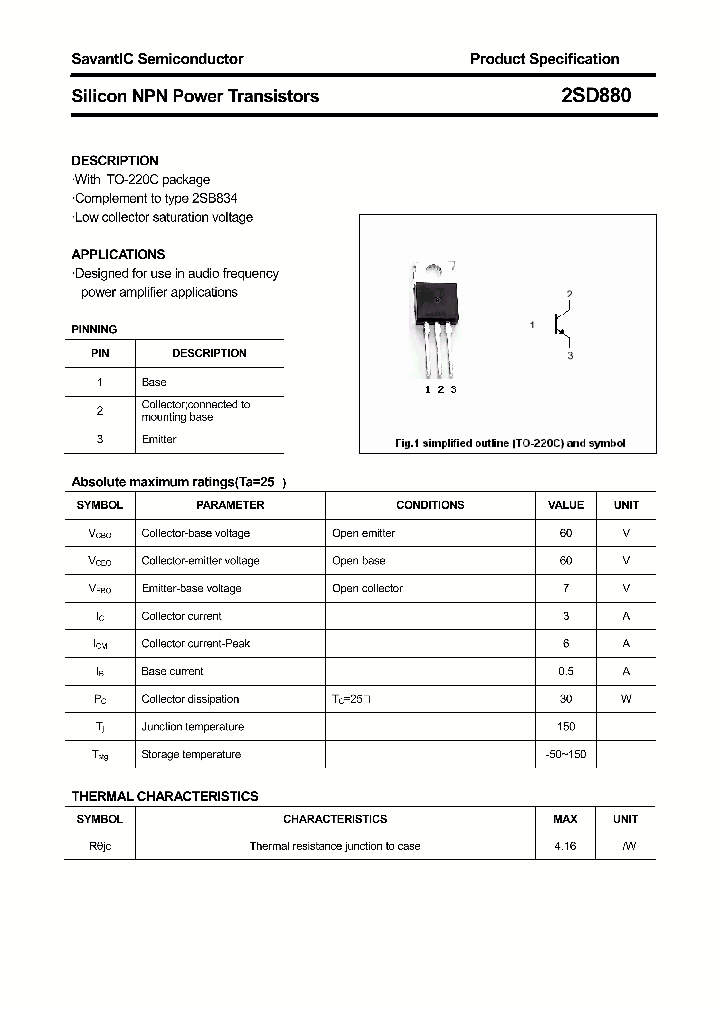 2SD880_4381907.PDF Datasheet