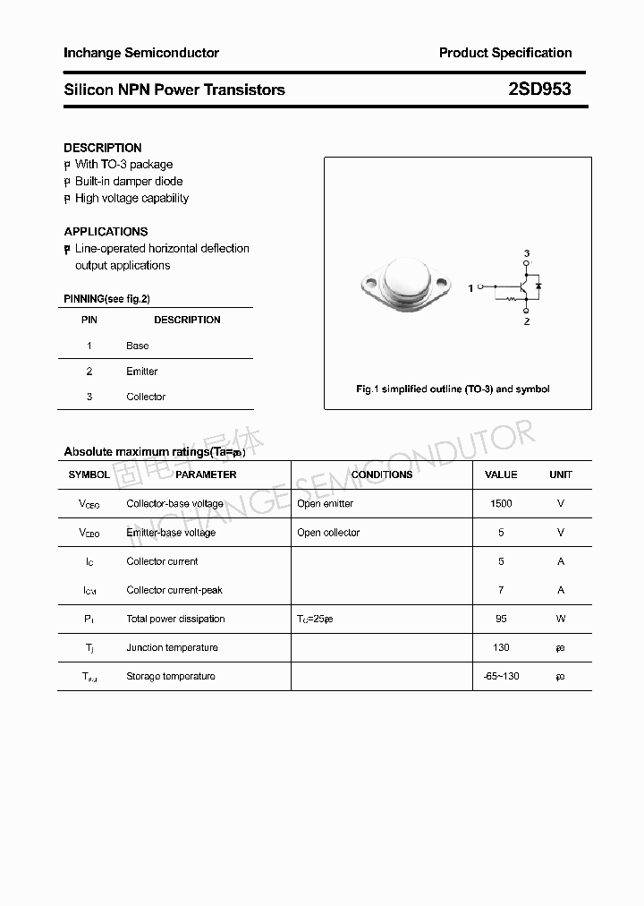 2SD953_4305703.PDF Datasheet