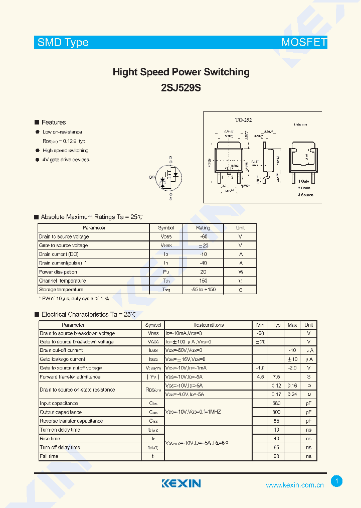 2SJ529S_4408121.PDF Datasheet