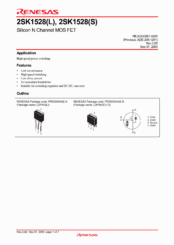 2SK1528STL-E_4267898.PDF Datasheet