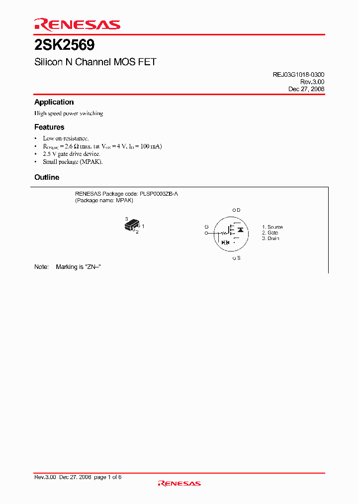 2SK2569_4706881.PDF Datasheet