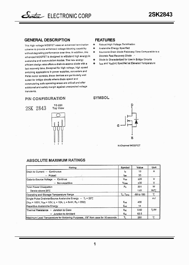 2SK2843_4457105.PDF Datasheet