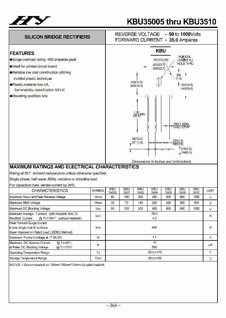 KBU35005-KBU3510_4504981.PDF Datasheet