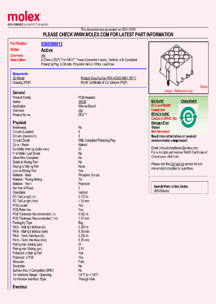 36538-0013_4883398.PDF Datasheet