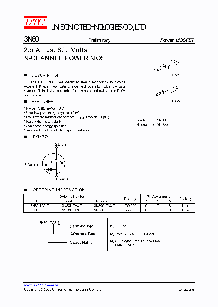 3N80_4361309.PDF Datasheet