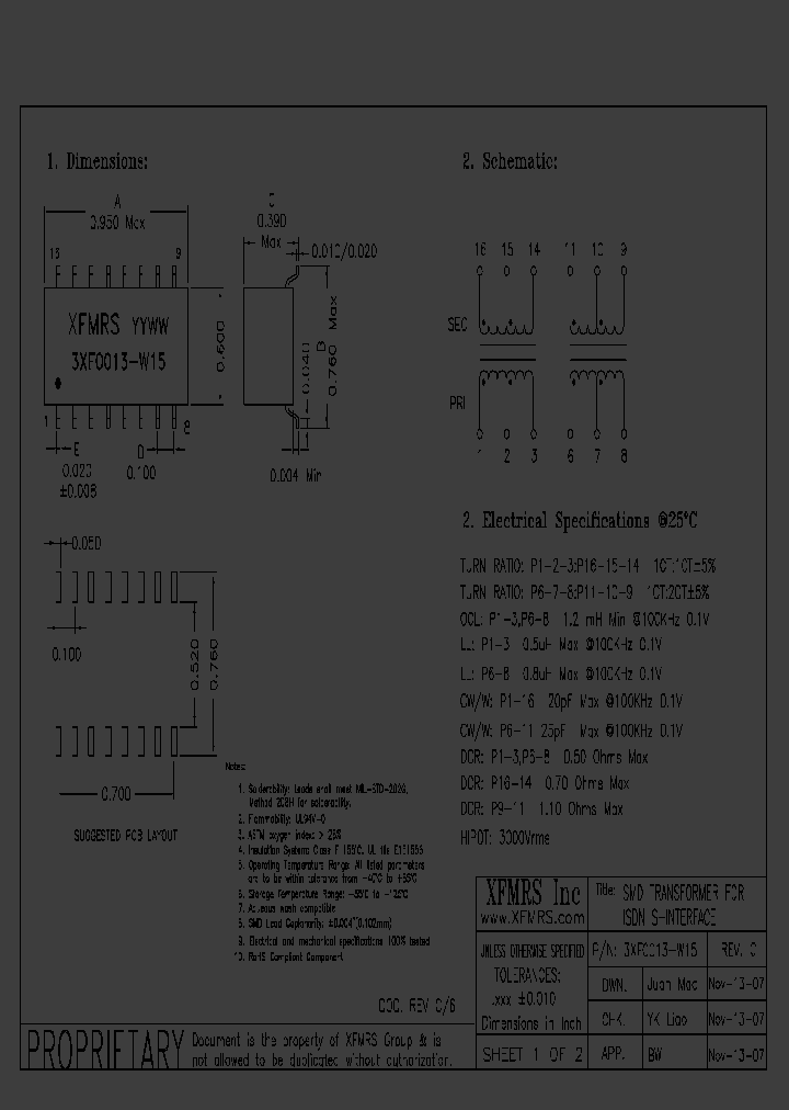 3XF0013-W15_4547521.PDF Datasheet