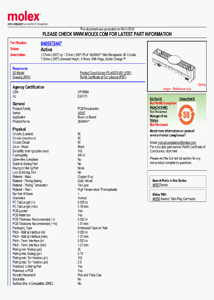 46557-2447_4829410.PDF Datasheet