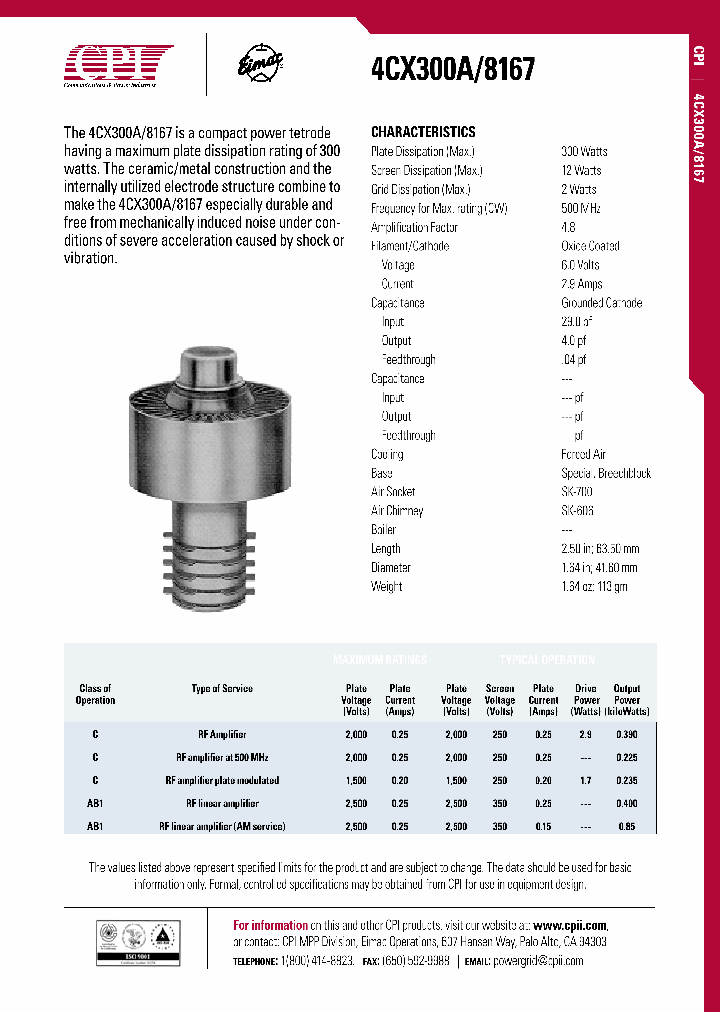 4CX300A_4460832.PDF Datasheet