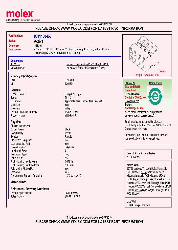 51110-0460_4873527.PDF Datasheet