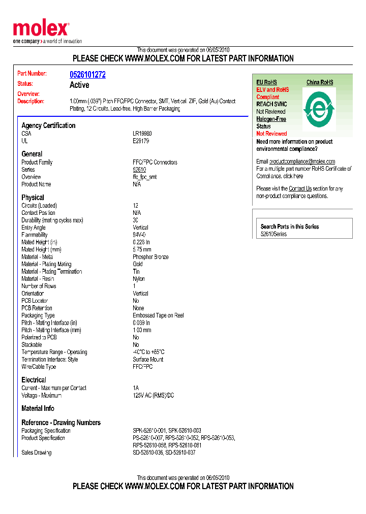 52610-1272_4874452.PDF Datasheet