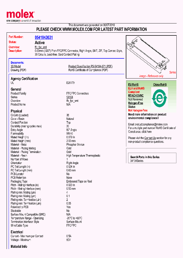 54104-3631_4878010.PDF Datasheet