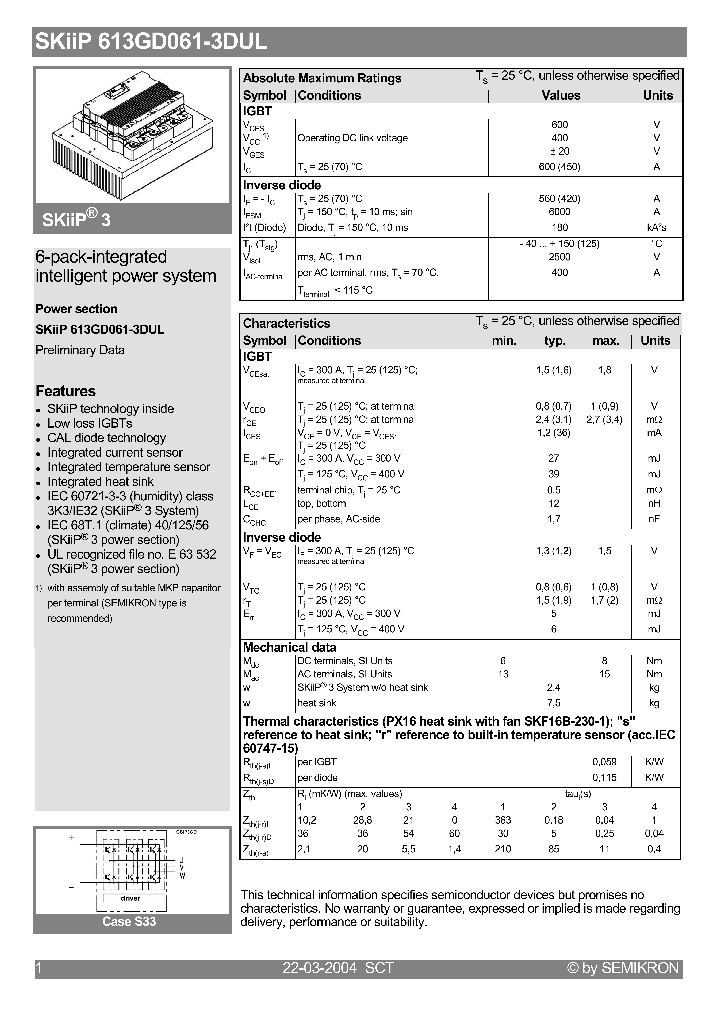 613GD061-3DUL_4253068.PDF Datasheet