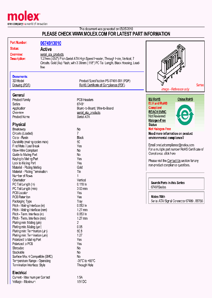 67491-3010_4862242.PDF Datasheet