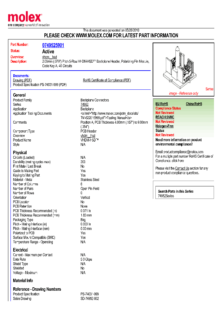 74952-5901_4899600.PDF Datasheet