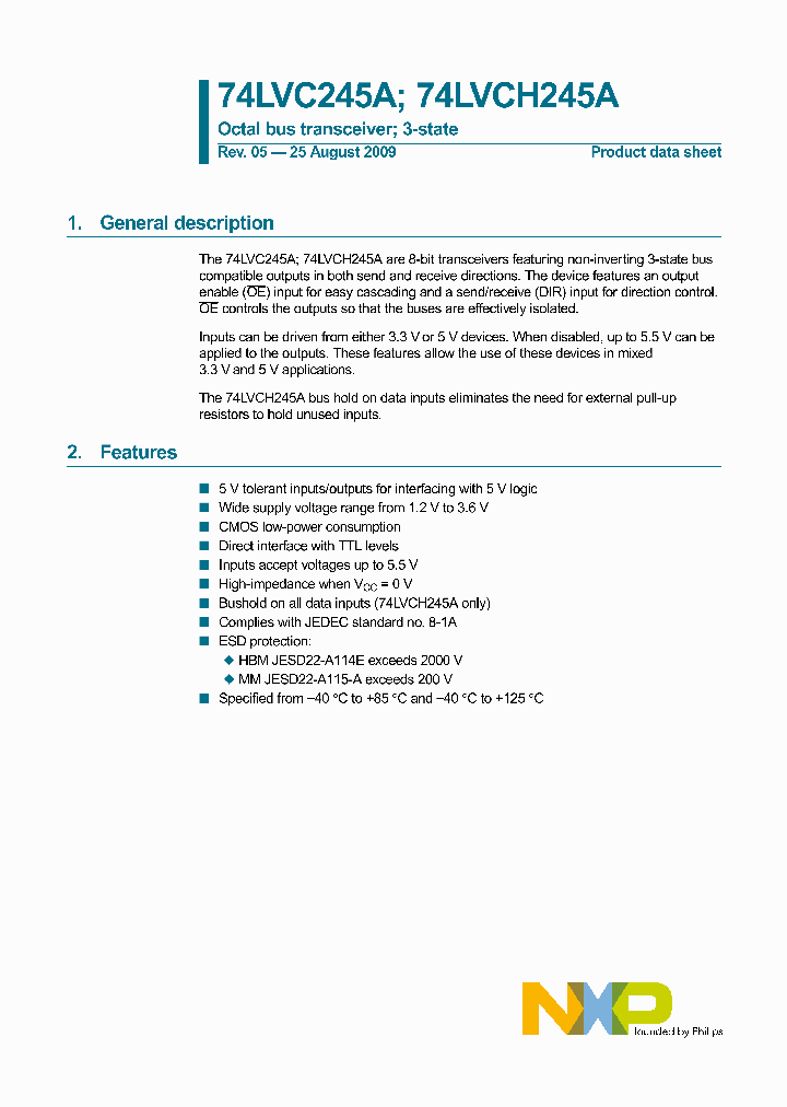 74LVCH245AD_4552440.PDF Datasheet