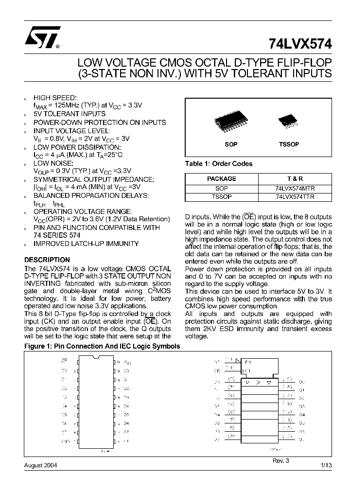 74LVX574MTR_4849781.PDF Datasheet