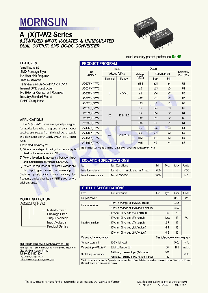 A0515XT-W2_4912361.PDF Datasheet