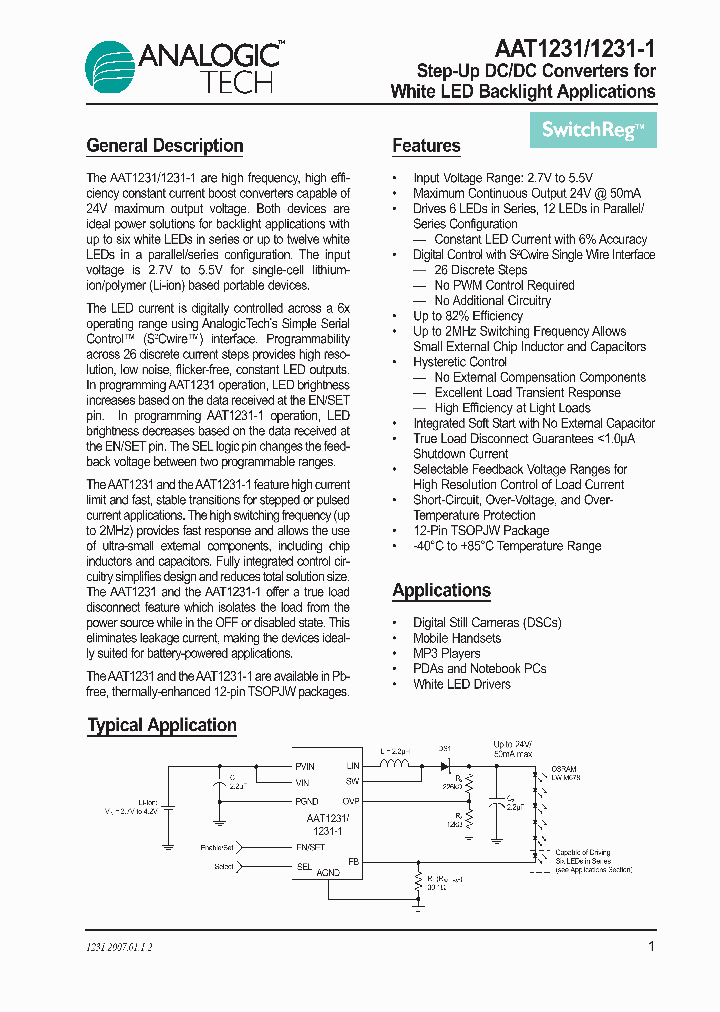 AAT1231ITP-T1_4609527.PDF Datasheet