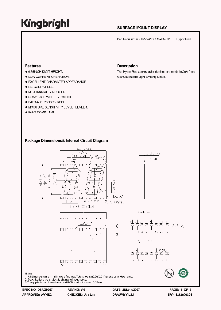 ACDC56-41SURKWA-F01_4181334.PDF Datasheet