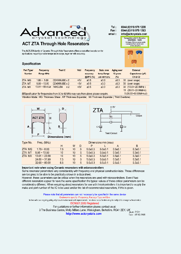 ACTZTA_4191737.PDF Datasheet