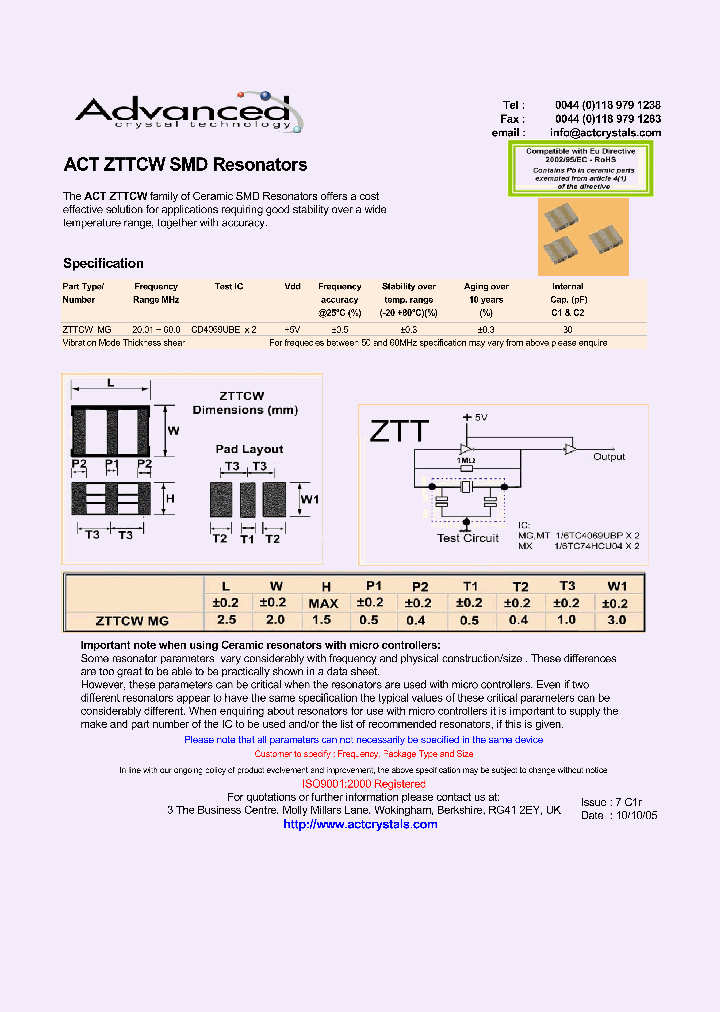 ACTZTTCW_4249925.PDF Datasheet