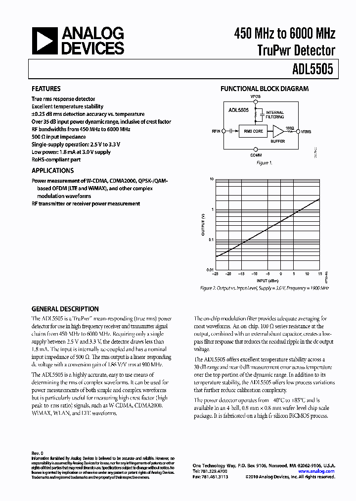 ADL5505ACBZ-P2_4581414.PDF Datasheet