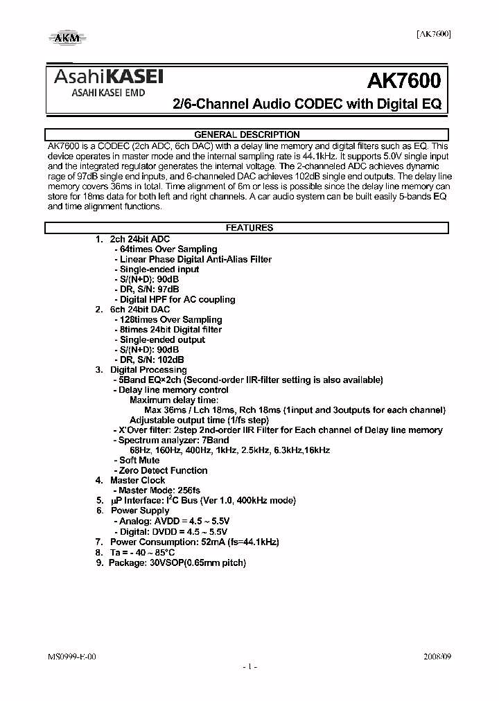 AK7600_4312974.PDF Datasheet