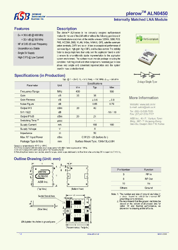 ALN0450_4460293.PDF Datasheet