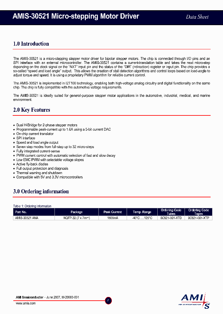 AMIS-30521_4221965.PDF Datasheet