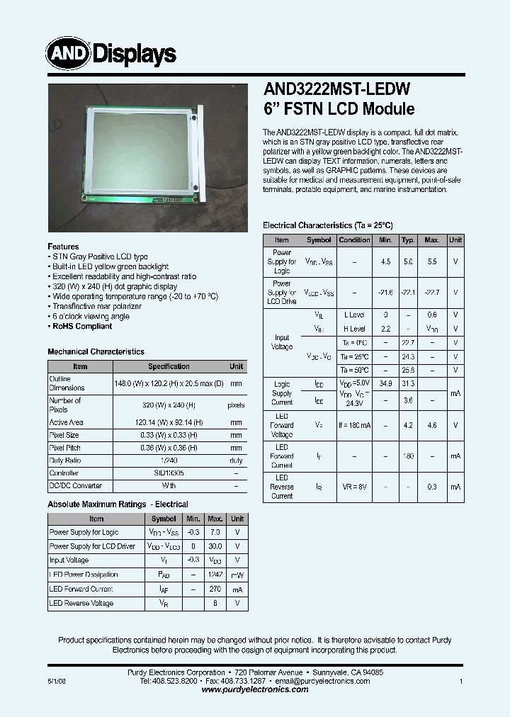 AND3222MST-LEDW_4711217.PDF Datasheet