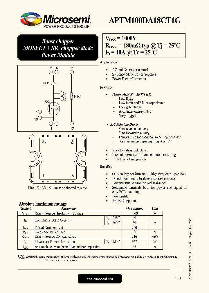 APTM100DA18CT1G_4567114.PDF Datasheet