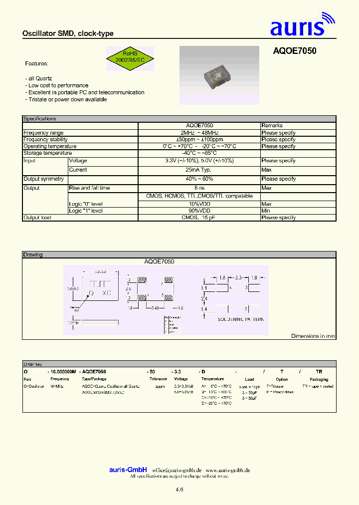 AQOE7050_4615514.PDF Datasheet